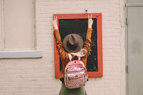 Who's Wearing Sakroots? Backpack Edition